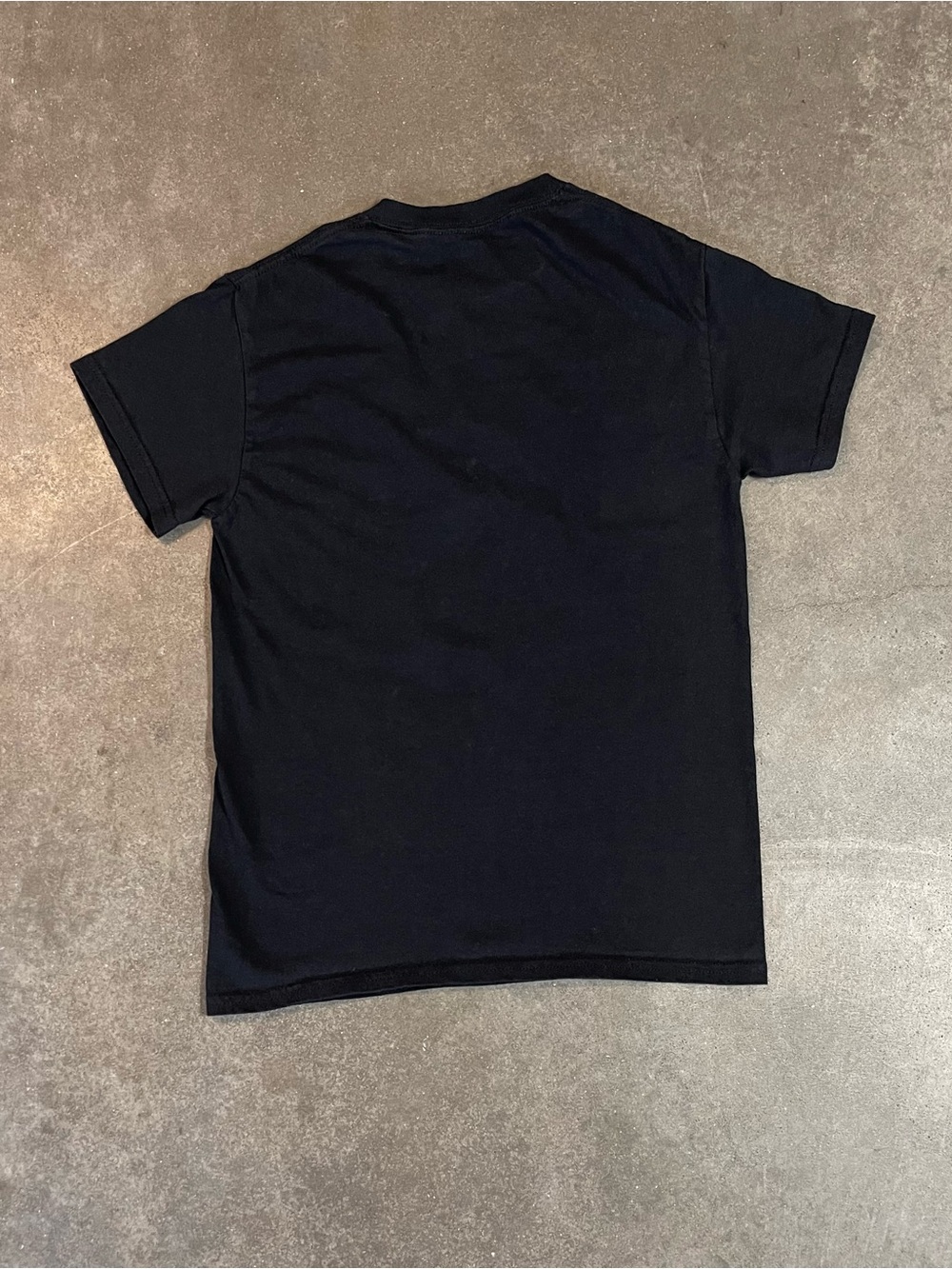 Playboy Bunny Logo Graphic T Shirt Black Metallic Blue Y2K Tee - Picture 7 of 7